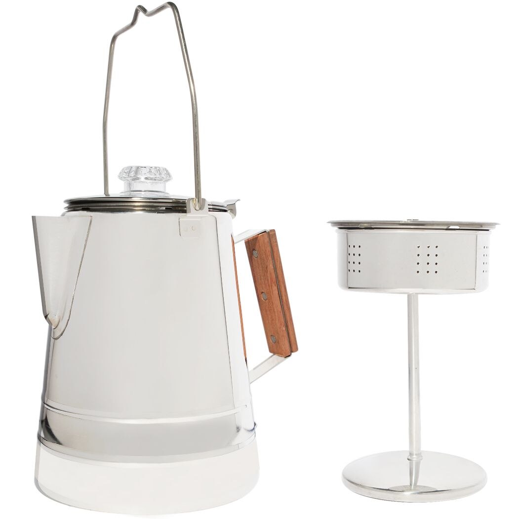 Stainless Steel 12 Cup Coffee Percolator