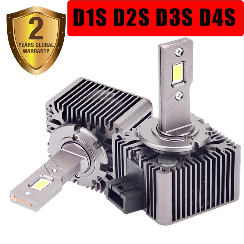 36000LM 130W D3S Car LED Headlights Bulbs D3R D1S D2S D4S D2R D3R D4R Turbo LED CSP Canbus Auto Headlamp 6000K White 12V