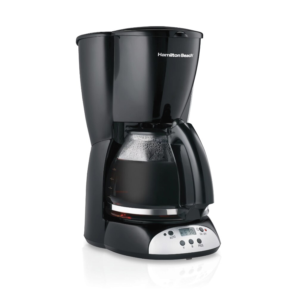 Beach Programmable Coffee Maker, 12 Cups, Black, Model 49465R (US Stock)